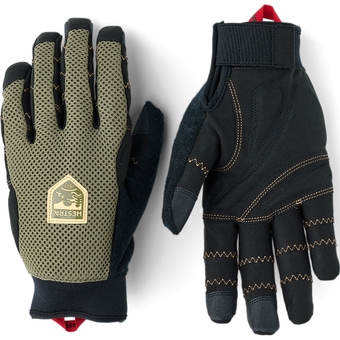 Hestra Ergp Grip Enduro 5-Finger Fahrradhandschuhe Lang Olive