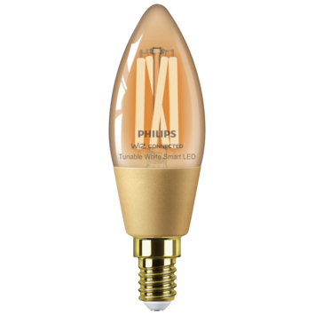 Philips smart LED kaars filament E14 25W