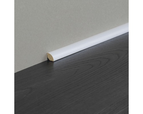 Kwartronde essen kristalwit 12x12x2600 mm