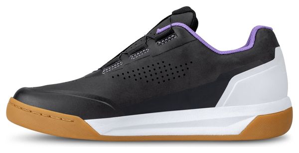 Chaussures Pédales Plates Femme Scott Volt Evo Flat Boa Noir/Blanc