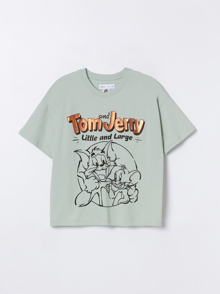 Camiseta Tom&Jerry © &™WBEI - Verde Água