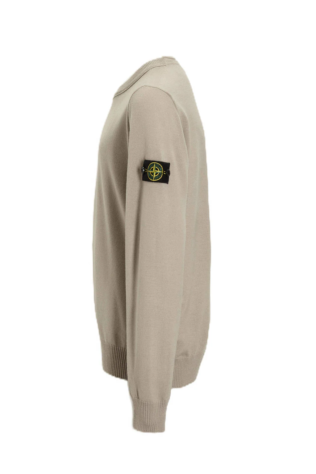 Stone Island wollen sweater beige fijn gebreid