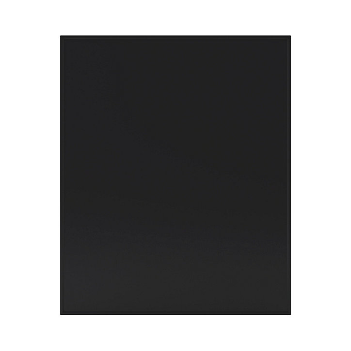 Porte de meuble de cuisine pour électroménager Pasilla noir mat l. 60 cm x H. 72 cm GoodHome