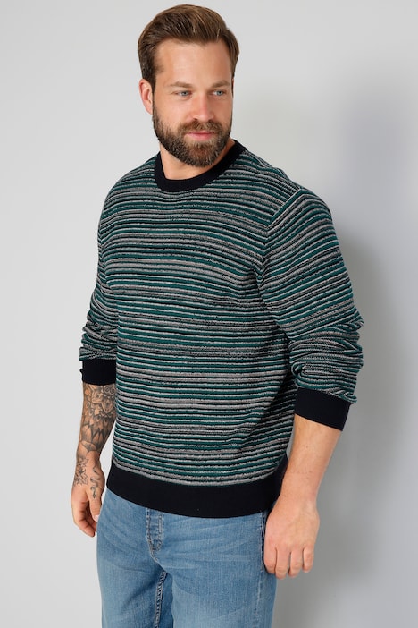 Boston Park Pullover, Ringel, Rundhals, bis 72/74