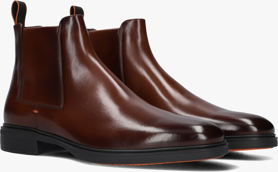 bruine santoni chelsea boots led chelsea booty