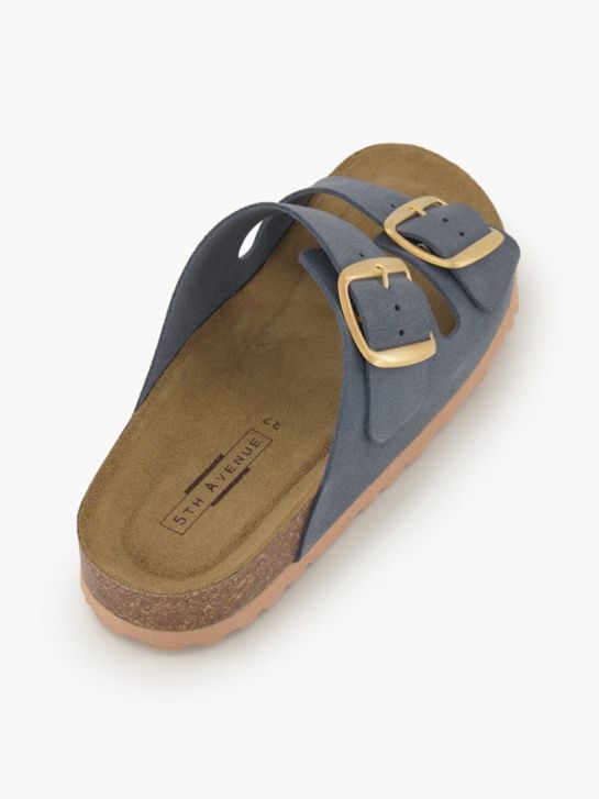 5th Avenue Pantolette Blau