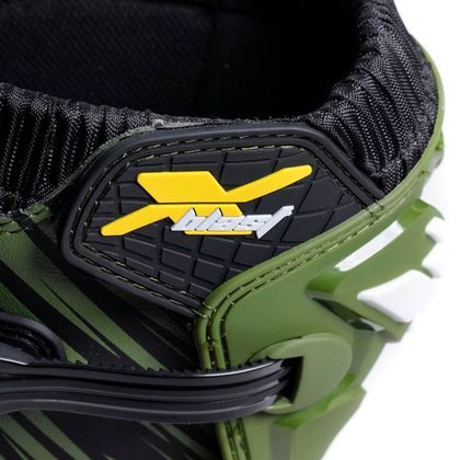 Bottes cross TCX Boots X-BLAST - BLACK GREEN YELLOW 2023 - Noir / Vert