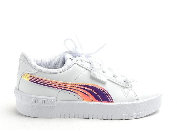 Puma basses enfant ps jada  holo carina lift blanc
