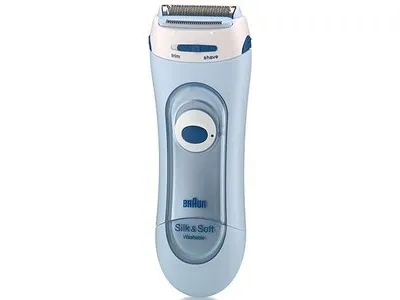Braun Silk&Soft LS 5160 - Ladyshaver - trådløs - blå