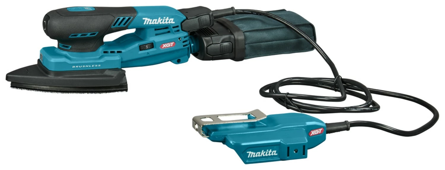 Makita BO006CGZJNL XGT 40V Li-ion accu Handpalm deltaschuurmachine in Mbox - 100x150mm