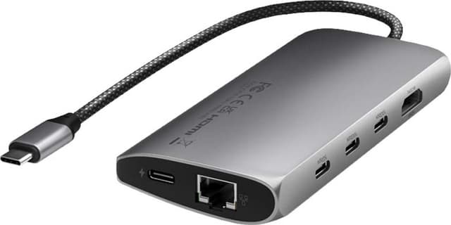 Satechi USB-C 8K Ethernet V3 Multiport USB-hub (Space Grey)