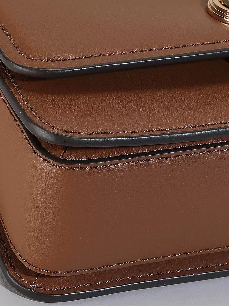 MICHAEL KORS Ledertasche - Henkeltasche DELANCY camel