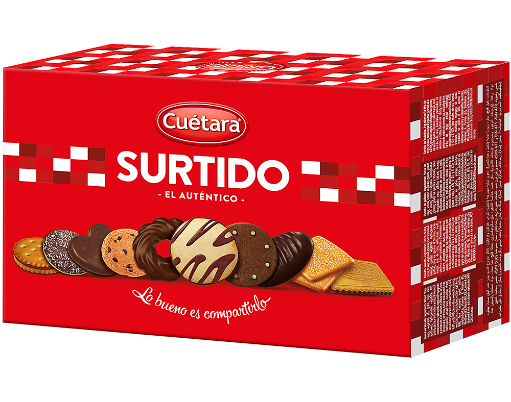 BOLACHA CUÉTARA SORTIDO 420G