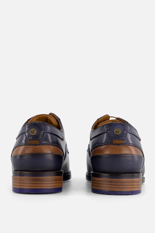 Australian Clayton Veterschoenen blauw Leer