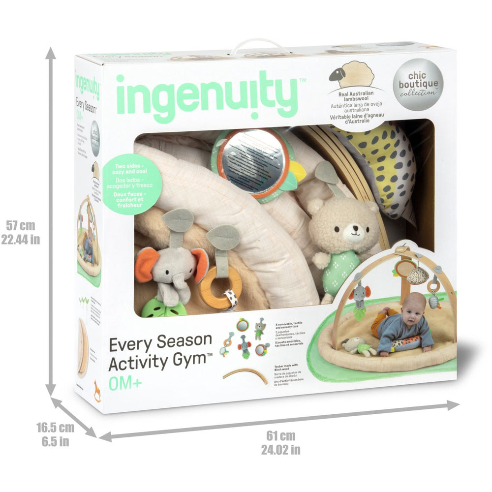 Køb Ingenuity Every Season™ Plush Lambswool Play Gym