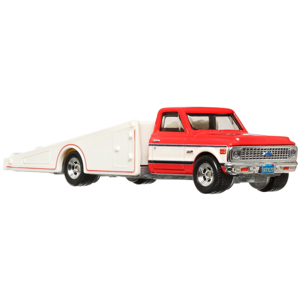 Hot Wheels Premium Team Transport '61 Impala und Chevy Ramp Truck Fahrzeug