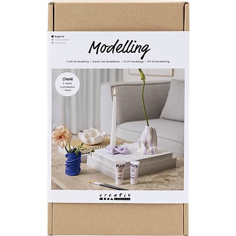 DIY kit modellering krukker og vaser