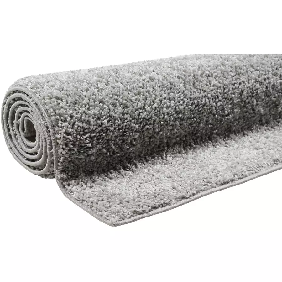 Esprit Hochflorteppich #Whisper Shag hellgrau