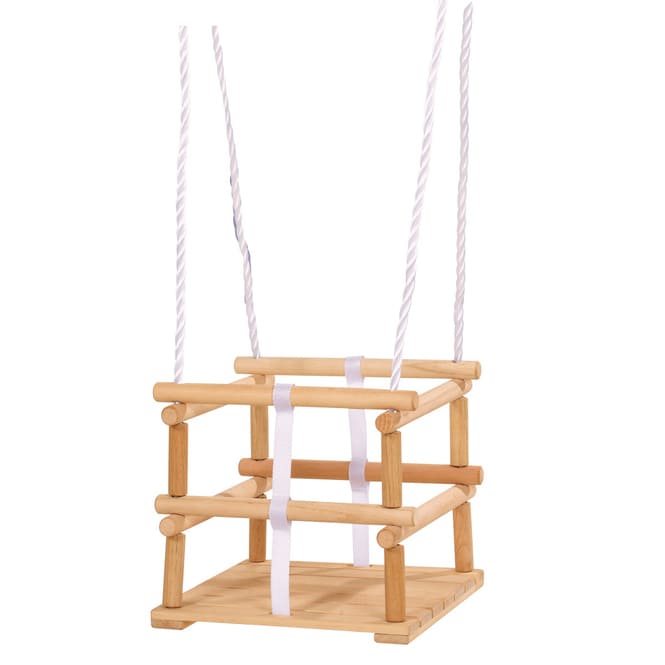 Gitterschaukel aus Holz