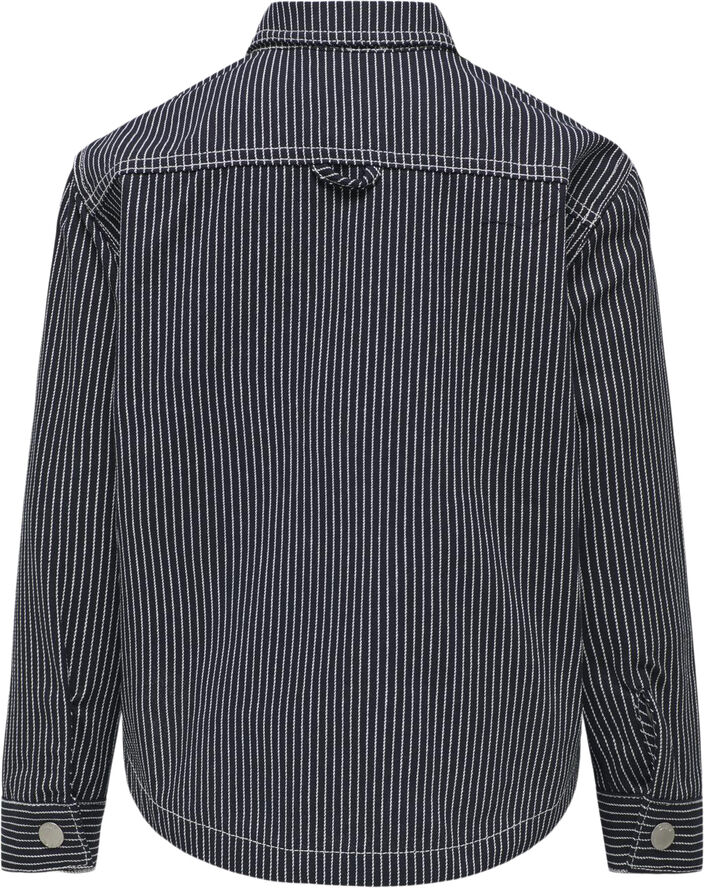 ONLY KOGMERLE L/S STRIPE SHIRT PNT Night sky/white