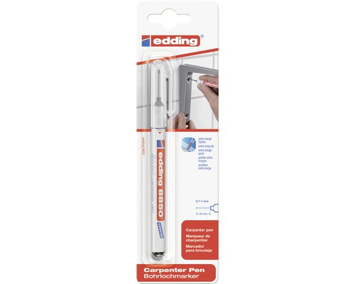 edding boorgatpen 8850 zwart