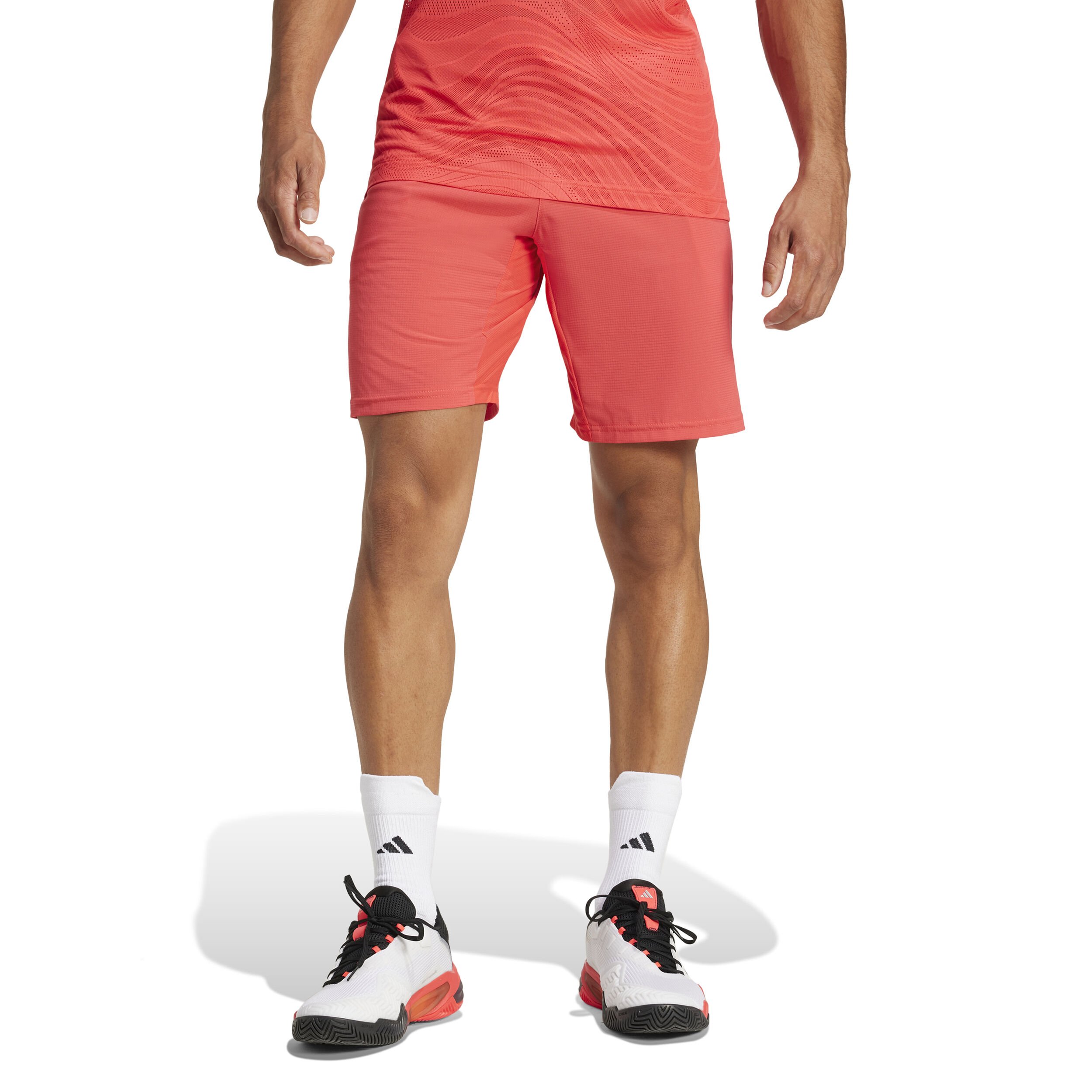 adidas Ergo 7in Shorts Hommes - Rouge