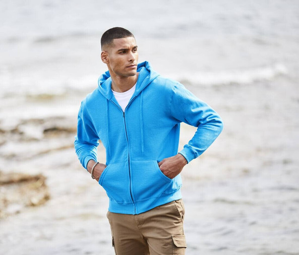 Fruit of the Loom SS222 - Sweat-shirt à zippé Classic 80/20