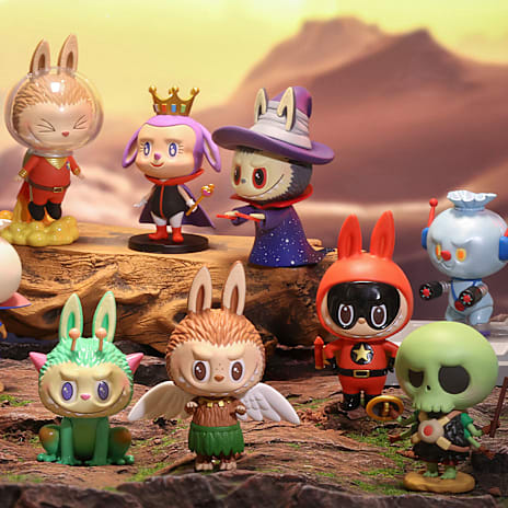 Labubu monsters space adventures samlerfigur – flere varianter – assorteret