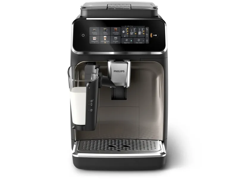 Philips 3300 series EP3347 - Automatisk kaffemaskine med capuccinatore - 15 bar - sort/krom