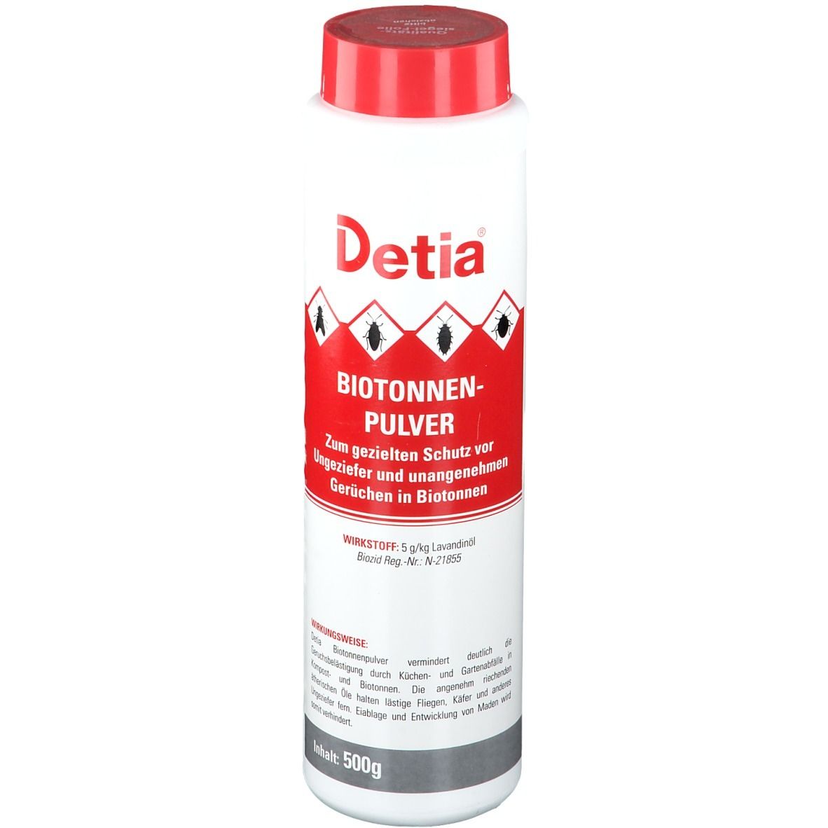 Detia Biotonnenpulver