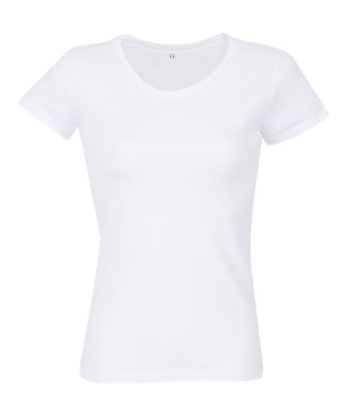 RTP Apparel 03257 - Tempo 185 Women Tee Shirt Femme Coupe Cousu Manches Courtes