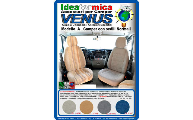 Ideatermica Venus Sitzbezug 2 Stück