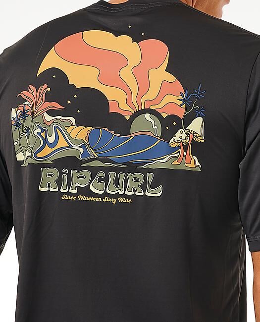 RIP CURL - T-SHIRT LYCRA MASON PIPE