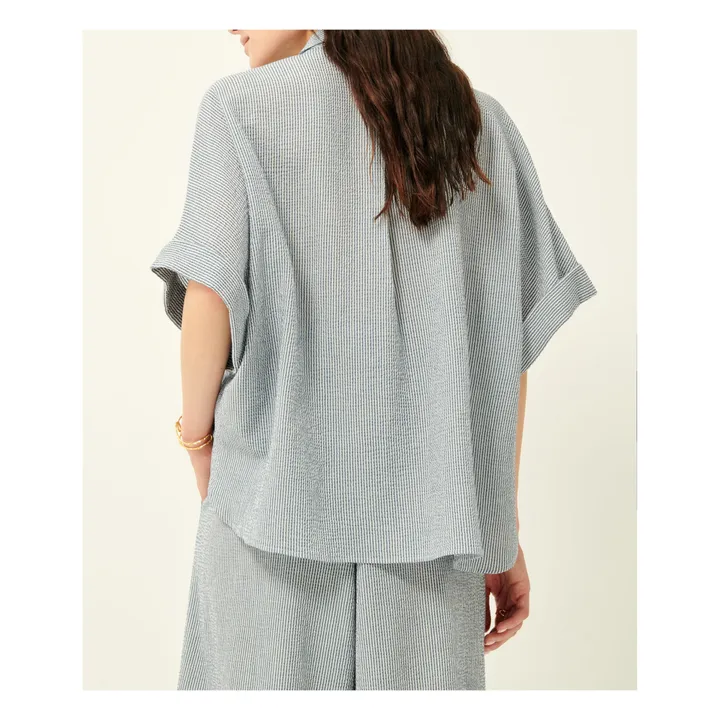 Sessùn Chemise Della Rayures | Bleu
