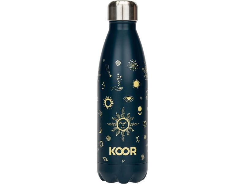 KOOR Trinkflasche Magico 500 ml Thermosflasche aus Edelstahl