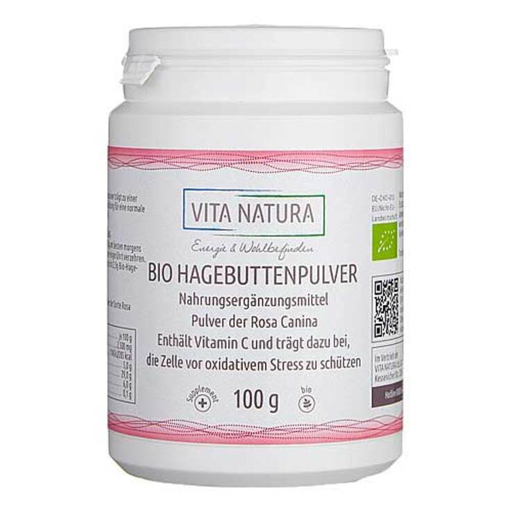 Bio Hagebutten Pulver, 100 g