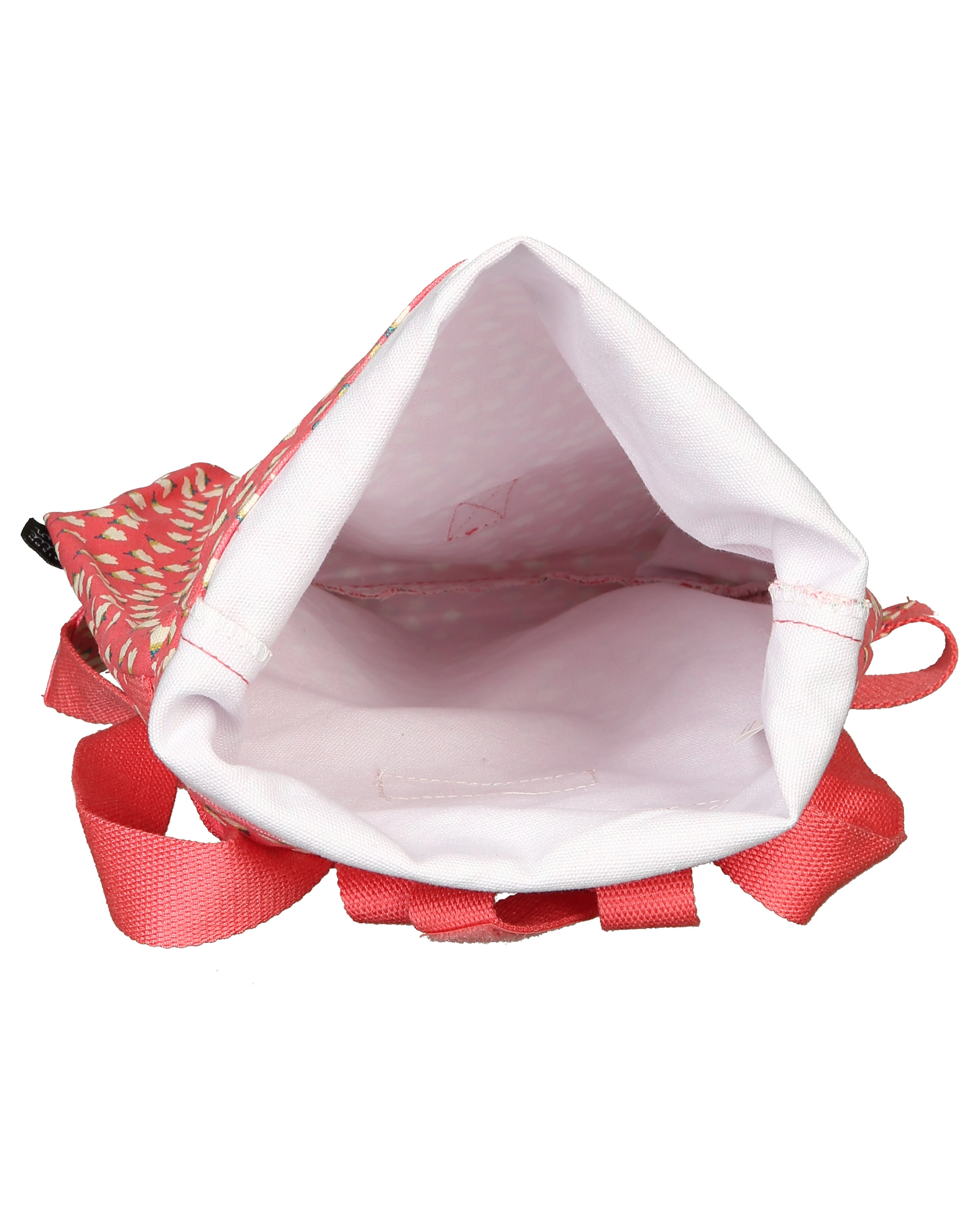 Kinder-Rucksack BLUMEN – MINI KURIER (30x28x4) in rot