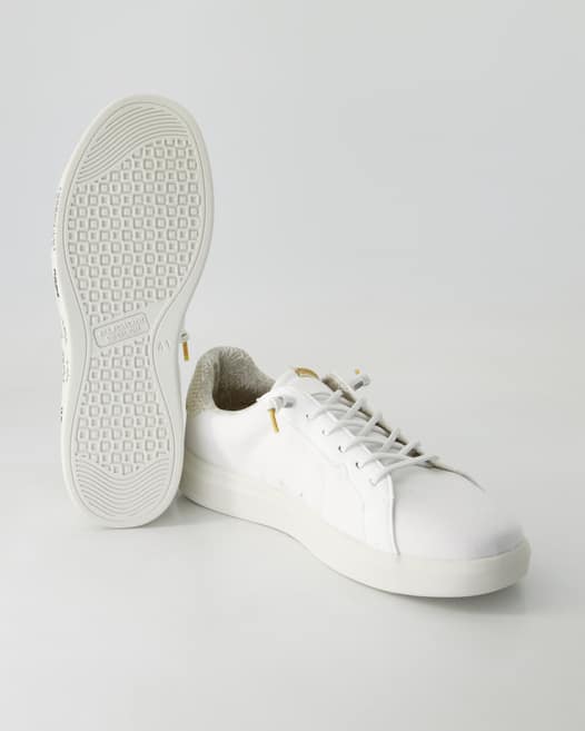 Fusion Alex washed Sneaker in Weiß