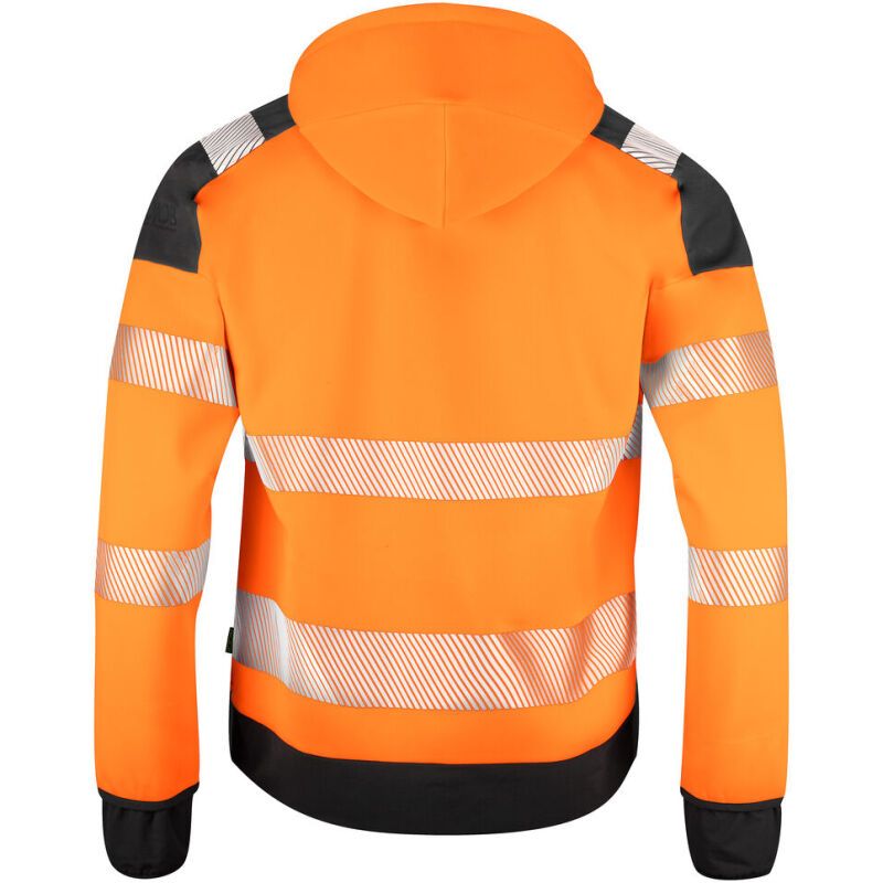 ProJob 6110 SWEATSHIRT FULL ZIP CAPUCHE - EN ISO 20471 CLASSE 3/2
