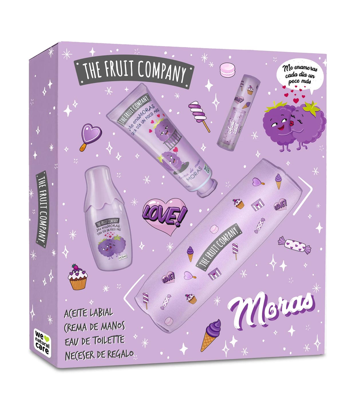 The Fruit Company - Conjunto de presentes de amoras