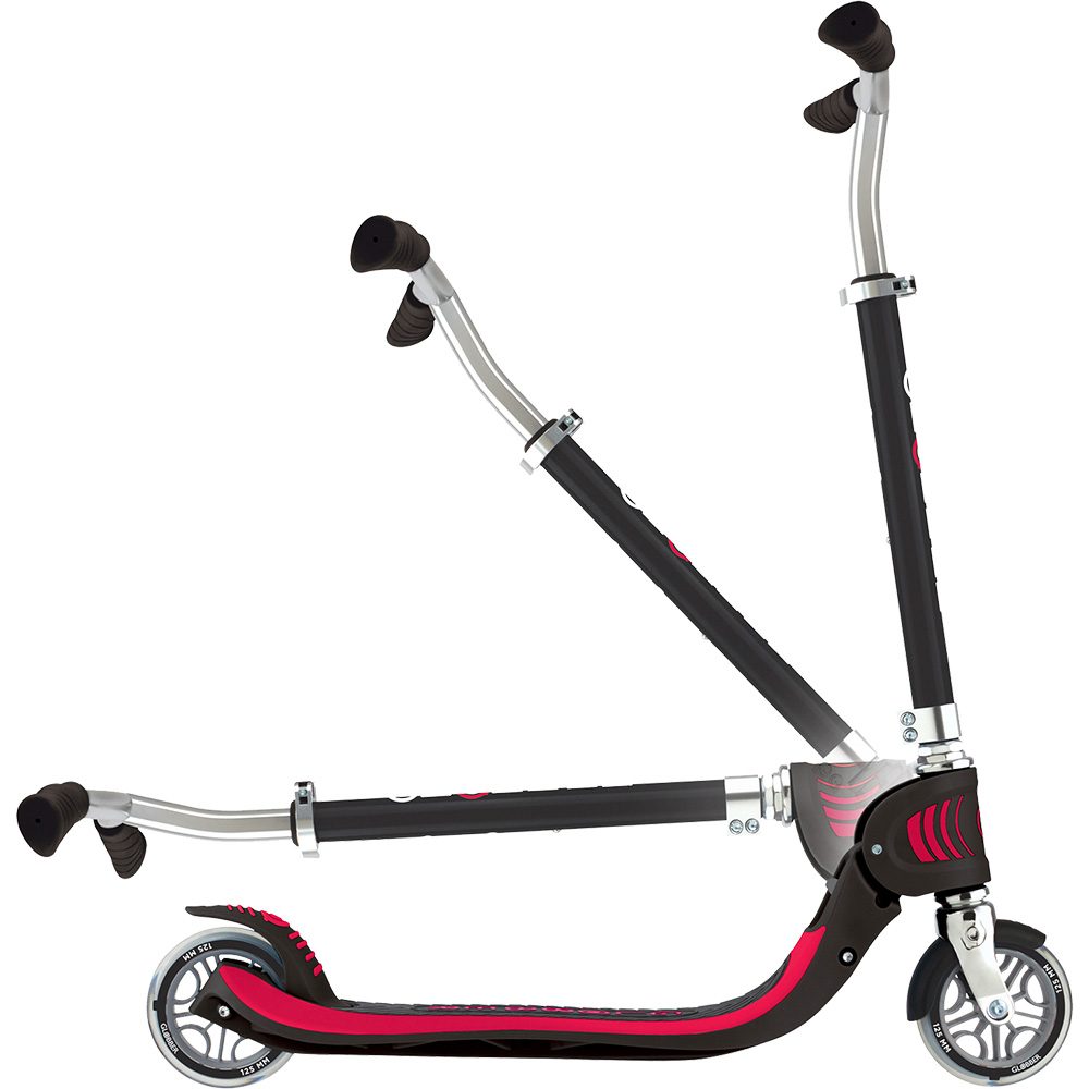 Globber Flow 125 Foldable V2 Scooter Kinder schwarz