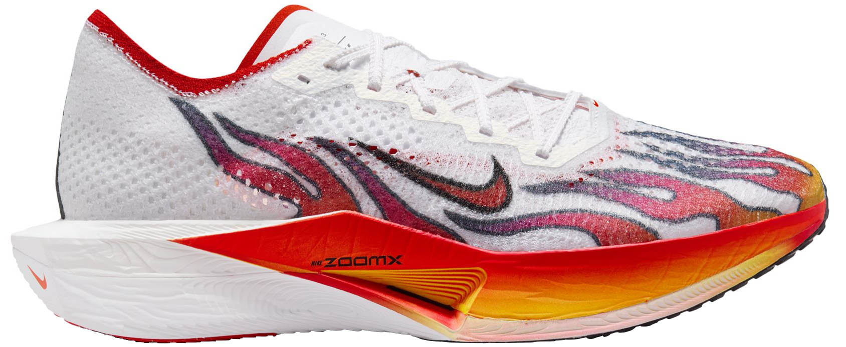 Vaporfly 3 Premium Herre 100/White/Black/Habanero Red/University Red