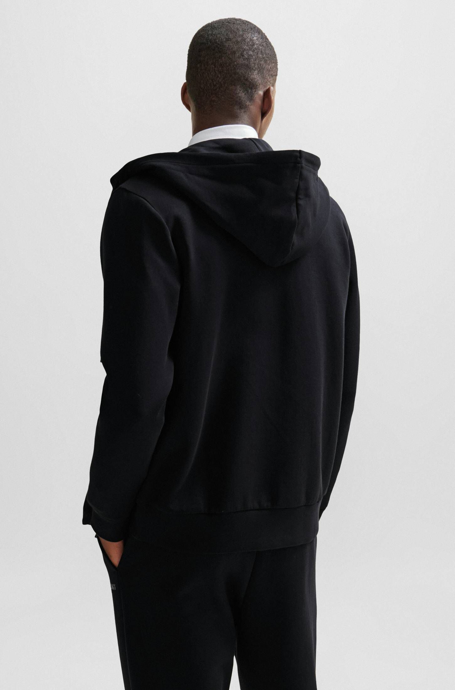 BOSS| Herren Sweatjacke mit Kapuze SAGGY