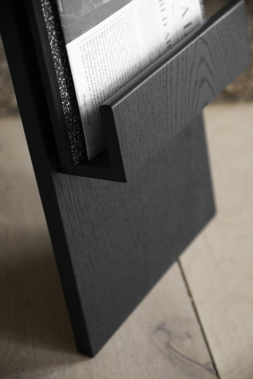 Fredericia Magazine bijzettafel black lacquered