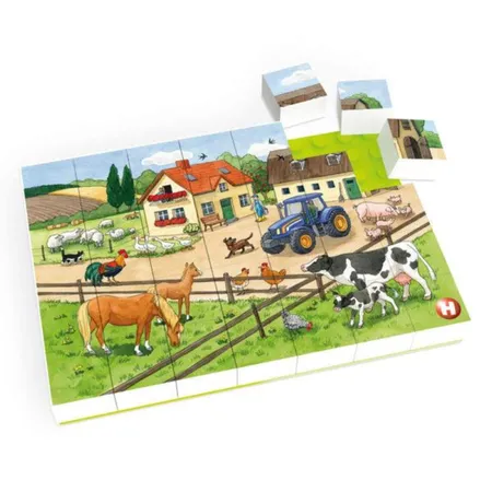 Hubelino Puzzle Leben auf dem Bauernhof (35-teilig)