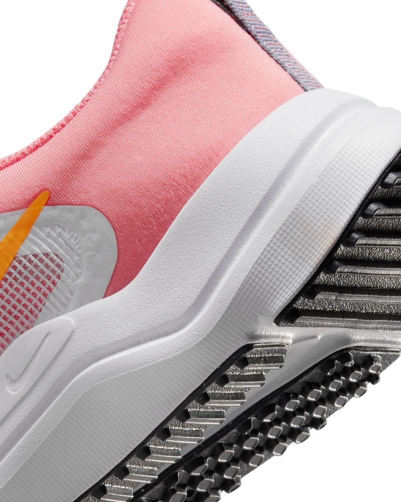Chaussures Nike Downshifter 12 Blanc & Rose pour enfant