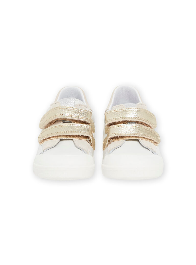 Baskets blanches en cuir
