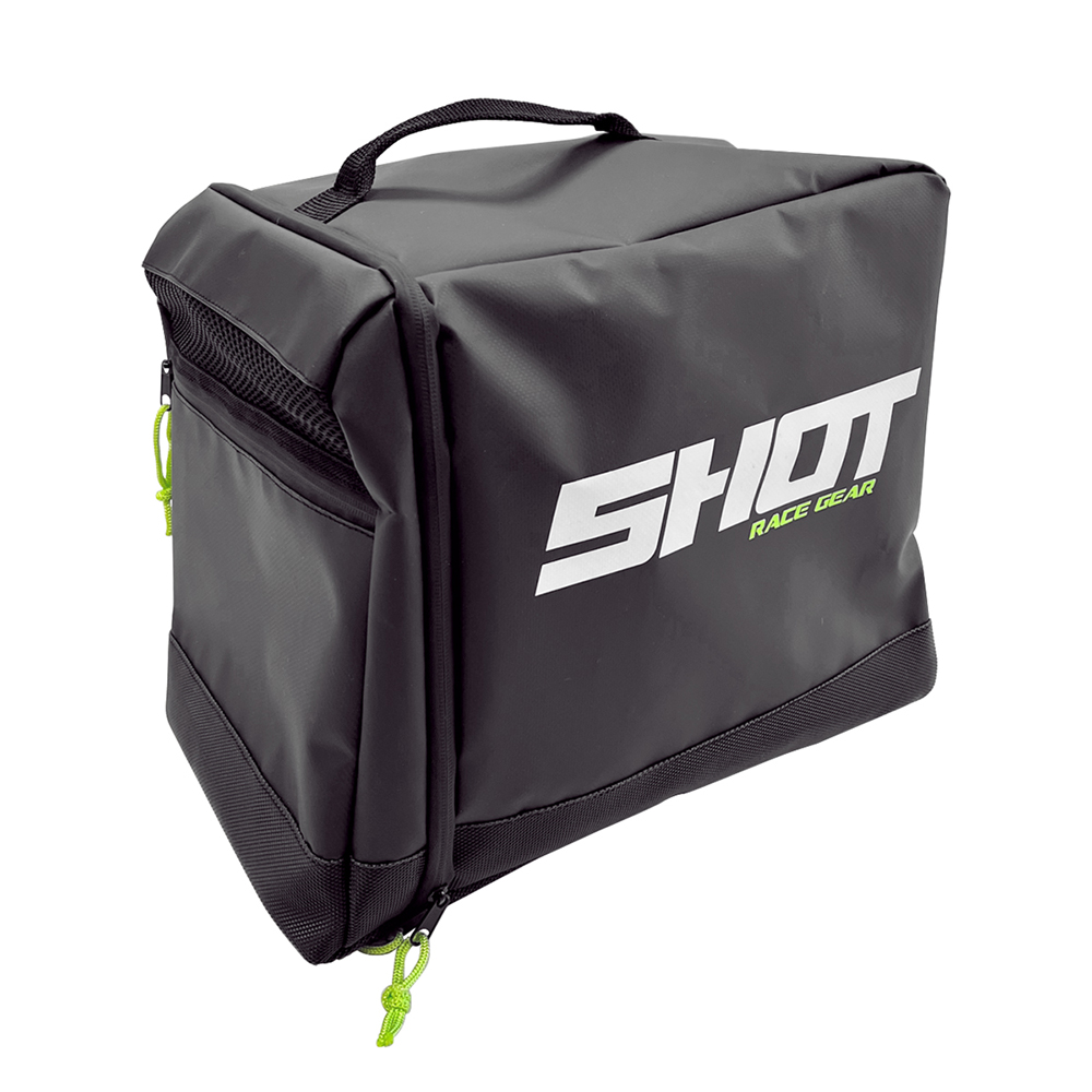 Shot - Sac à casque Climatic Noir / Jaune fluo