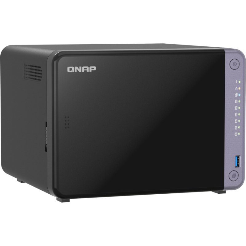 QNAP TS-632X-4G serveur de stockage NAS Tower Alpine Alpine AL-524 4 Go DDR4 QNAP QTS Noir