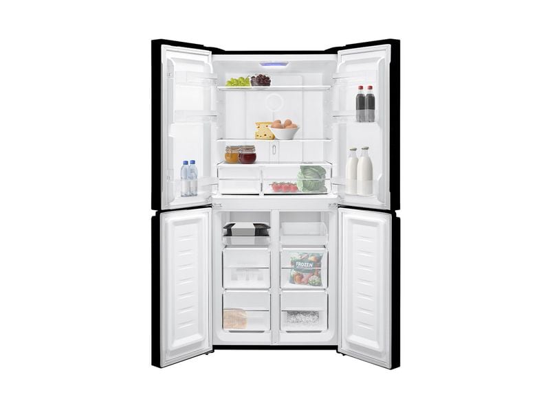 Kibernetik Foodcenter FCCD421NF - Schwarz Side by Side Kühlgerät